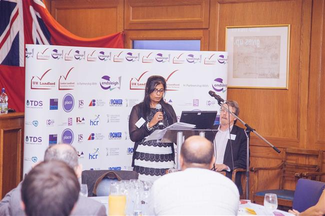 Speech by Hashmita Reardon (CEO of Reardon Properties Ltd) Winner of Make a Difference Award 2014